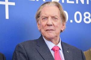 Falleció el actor Donald Sutherland