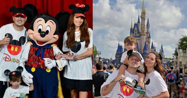 La Nación / ¡Stephi Stegman celebró en Disney el cumpleaños de su hijo Bruno!