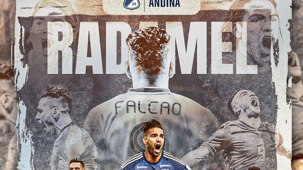 Falcao García cierra un acuerdo para jugar con Millonarios