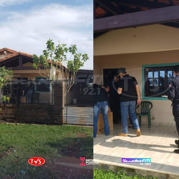 ALLANAMIENTO DE VIVIENDA EN CORONEL BOGADO - TVS