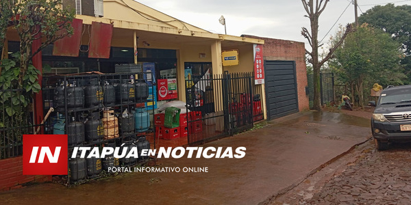 A MANO ARMADA ROBARON EN UN COMERCIO DEL DISTRITO DE NATALIO - Itapúa Noticias