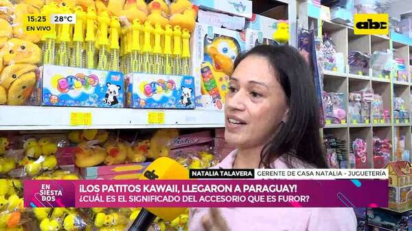 Video: ¡los patitos kawaii, llegaron a Paraguay! - Ensiestados - ABC Color
