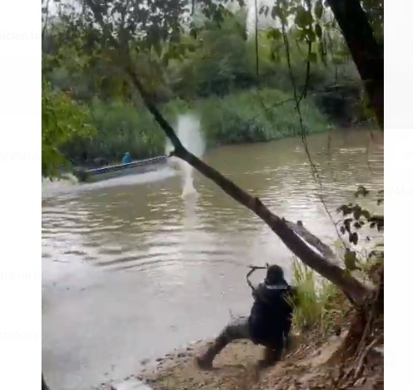 (VIDEO). Antonarcóticos y supuestos narcotraficantes se enfrentaron a tiros