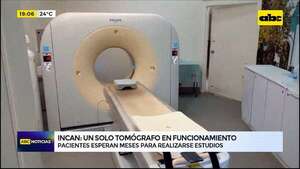Incan: un solo tomógrafo en funcionamiento  - ABC Noticias - ABC Color