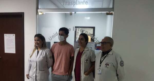 La Nación / Joven recién trasplantado anima a pacientes en lista de espera a no perder la esperanza