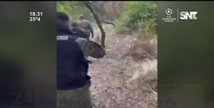 Tiroteo entre antinarcóticos y supuestos narcos - SNT