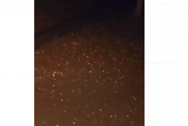 (VIDEO). ¡Ndi! Se reportan caída de granizos en la zona de Villalbín-Ñeembucú