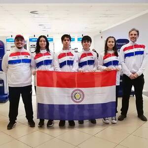 Segundo oro paraguayo en continental juvenil de Squash en Quito en dobles con Gatti y Krauch