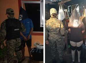 Policía desmantela dos puntos de venta de drogas en San Lorenzo  - Policiales - ABC Color