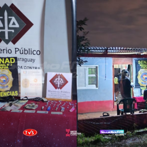 ALLANAMIENTO DE VIVIENDA E INCAUTACIÓN DE SUP. SUSTANCIAS ILÍCITAS. - TVS