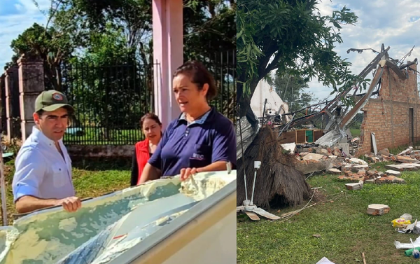 Gobernación brinda asistencia a familias afectadas por temporal en Caaguazú - Noticiero Paraguay
