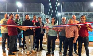 El STEIBI inaugura Galería Deportiva con quincho y parrillas en el Área de Pádel
