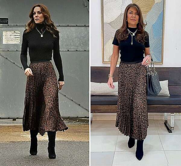 ¡Celeste Amarilla asegura que Kate Middleton le copió su look! - Gente - ABC Color
