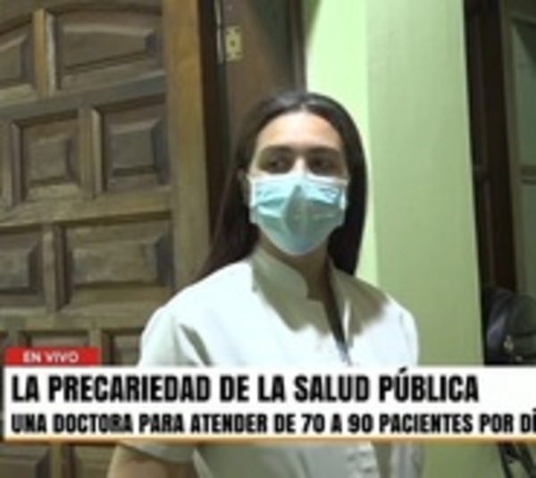 Doctora atiende 90 pacientes por día y le pagan G. 1.500.000 - Paraguay.com
