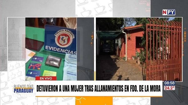 Arrestan a presunta somnilera en Fernando de la Mora - Noticias Paraguay