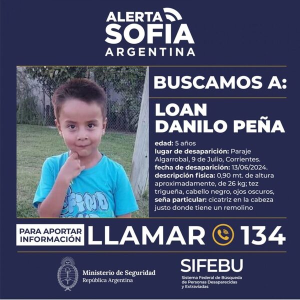 Niño desaparecido en Argentina habría sido visto en Ciudad del Este - Unicanal