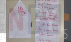 Ponen en alerta a colegio de Areguá por hallazgo de carta con amenazas y una bala - OviedoPress