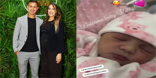 [GALERÍA] ¡Chulinísima! Derlis González volvió a ser papá