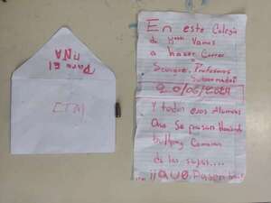 Areguá: amenazas y bala desatan alarma en Colegio Cadetes del Chaco - Nacionales - ABC Color