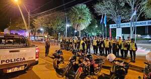 La Nación / Incrementan controles policiales en Concepción por robo de motos
