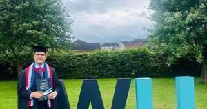 La Nación / Paraguayo graduado con distinción busca replicar factores exitosos de emprendedores ingleses