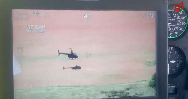 Diario HOY | Policía de Brasil intercepta helicóptero que transportaba carga de cocaína desde Paraguay