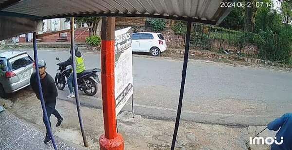 Video: un herido en tentativa de hurto a casa de cambio en Paraguarí - Nacionales - ABC Color