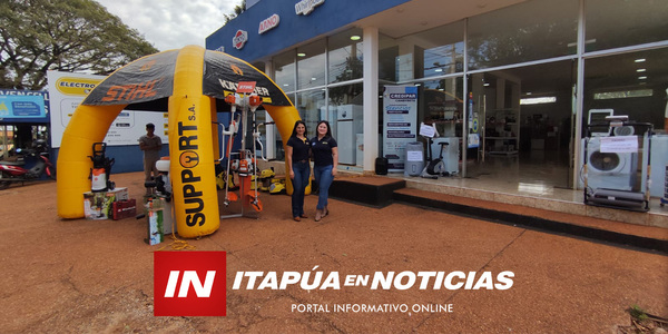 CREDIPAR ELECTRODOMÉSTICOS SUCURSAL CAMBYRETÁ CUENTA CON IMPORTANTES PROMOCIONES - Itapúa Noticias