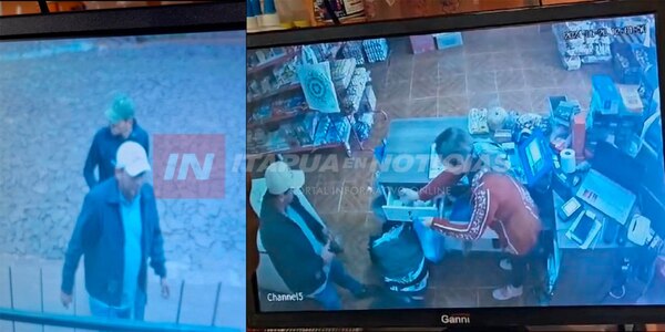 BUSCAN IDENTIFICAR A ASALTANTES QUE PERPETRARON ROBO EN NATALIO - Itapúa Noticias