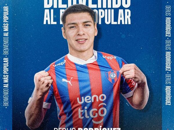 Ya es oficial: Cerro Porteño anunció a Derlis Rodríguez - Cerro Porteño - ABC Color