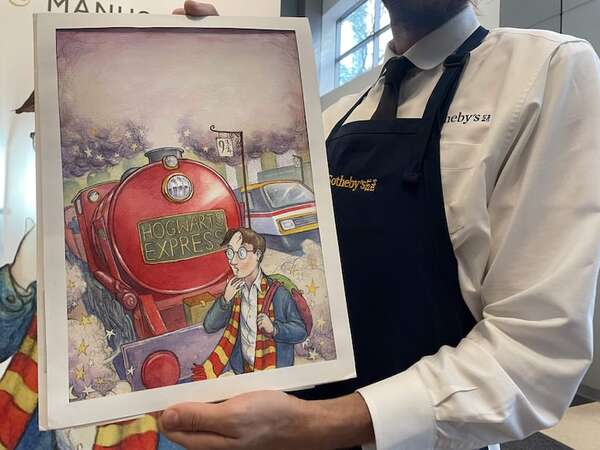 La primera imagen jamás concebida de Harry Potter saldrá a subasta en Nueva York - Literatura - ABC Color