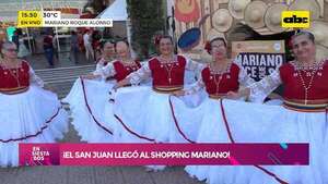 Video: ¡El San Juan llegó al Shopping Mariano!  - Ensiestados - ABC Color