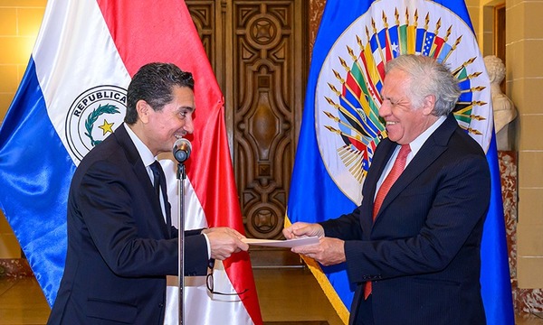 Embajador paraguayo oficializa su cargo ante la OEA - ADN Digital