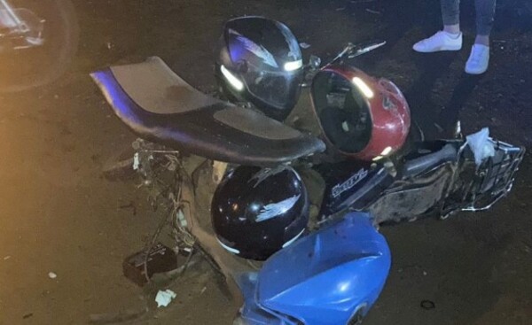 Dos motociclistas sufren lesiones en accidente