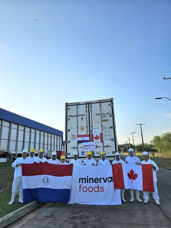 Concretan envío de otras 26 toneladas de carne con destino a Canadá - Economía - ABC Color