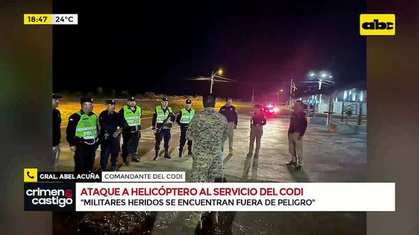 Video: esto dice el comandante del CODI sobre el enfrentamiento ocurrido en Canindeyú - Crimen y castigo - ABC Color