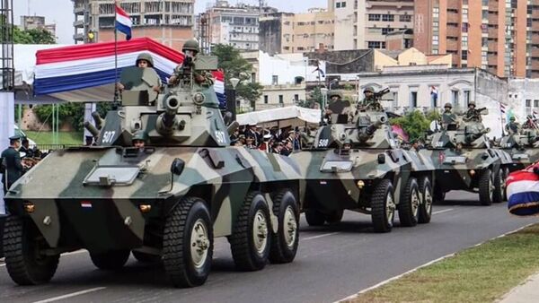 Ejército anuncia movilización de blindados este sábado