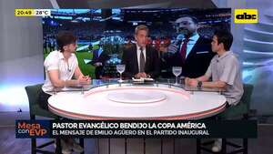 El pastor Emilio Agüero bendijo inauguración de la Copa América: ¿Qué dice el reglamento de la FIFA? - Mesa de Periodistas - ABC Color