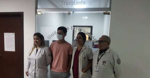 La Nación / Joven trasplantado anima a pacientes