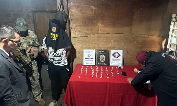 Imputan a joven detenido con drogas durante allanamiento – Diario TNPRESS