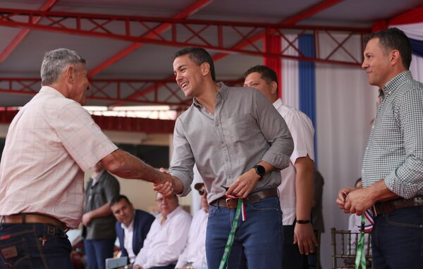 Peña destaca el potencial de Amambay y promete herramientas para el desarrollo - Oasis FM 94.3