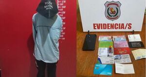 La Nación / Presunto ladrón fue detenido gracias al GPS de teléfono robado