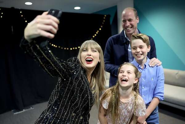 El príncipe William y sus hijos fueron al concierto de Taylor Swift. ¡Mirá cómo fue el encuentro con la cantante! - Gente - ABC Color