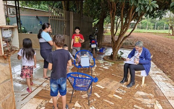 USF Santa Ana de Hernandarias asiste a la comunidad