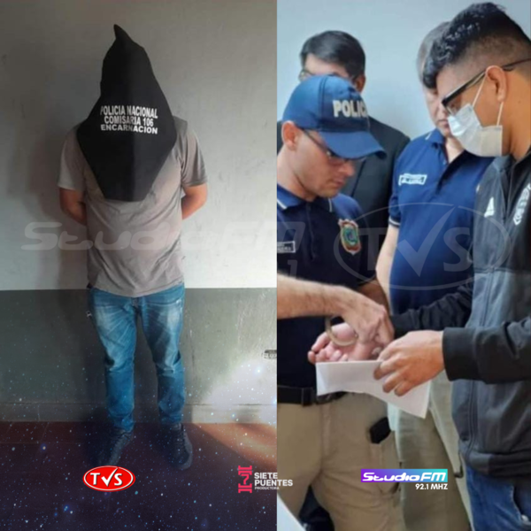 RECAPTURAN A CONDENADO POR INCENDIO DE LA MUNICIPALIDAD DE ENCARNACIÓN. - TVS