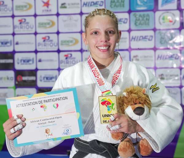 Juegos Olímpicos 2024: yudoca paraguaya entrenará en España - Nacionales - ABC Color
