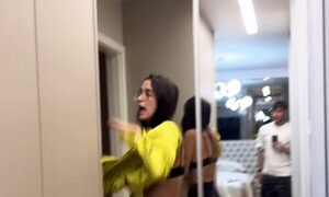 (VIDEO)El susto que le dio Tito Torres a su prometida Stephi