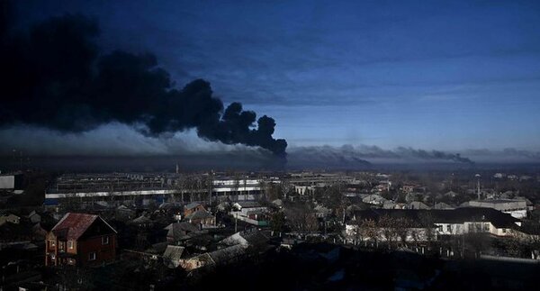 Rusia lanza un ataque "masivo" a la red eléctrica de Ucrania
