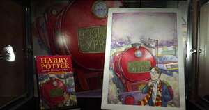 La Nación / Subastarán ilustración que definió la imagen de Harry Potter