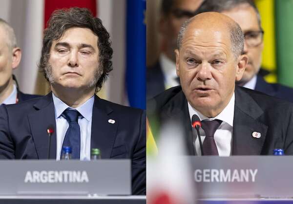 Milei pregona en Alemania el éxito de su ajuste en vísperas de breve encuentro con Scholz - Mundo - ABC Color